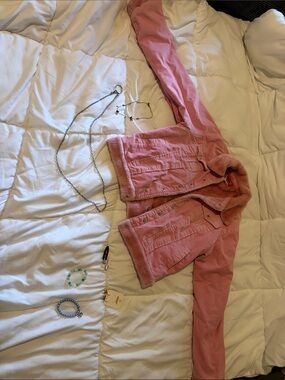 Women’s Pink Sherpa-Lined Teddy Jacket - Casual Cozy Coat